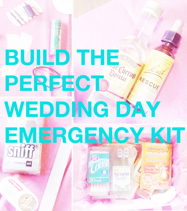 Wedding Emergency Kit Extraordinary Weddings